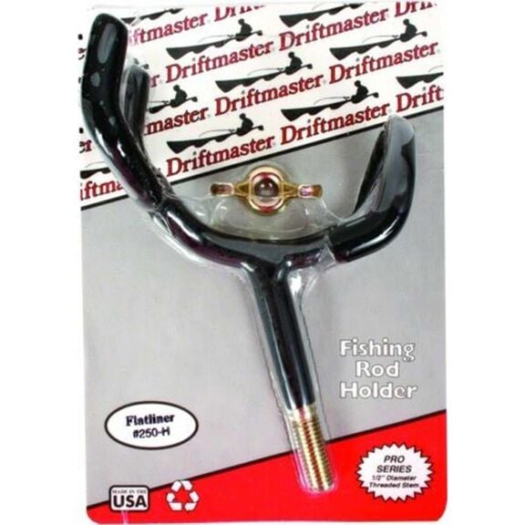 drift master fishing rod holders DRIFTMASTER Pro Flatliner Fishing Rod Holder, 25°, 1/2