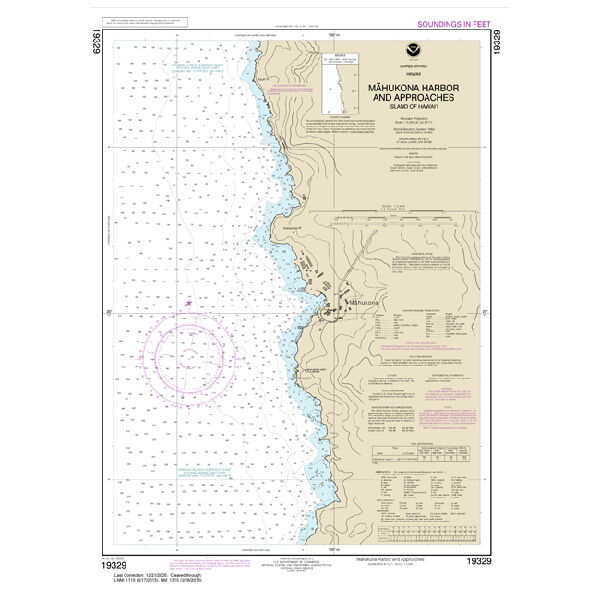 #19329 Mähukona Harbor & Approaches Island of Hawaii