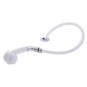 Deck-Mount Sprayer Small Arctic White Sprayer w/Elbow, 6' White Rubber Hose, Ultra-Low Profile Holder image number 1