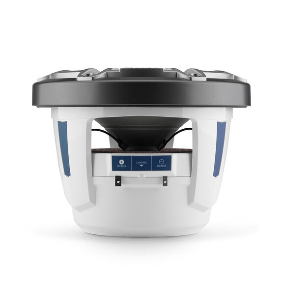 M6-8IB-S-GmTi-4 8" Marine Subwoofer Driver, Gunmetal & Titanium Sport Grille image number 3