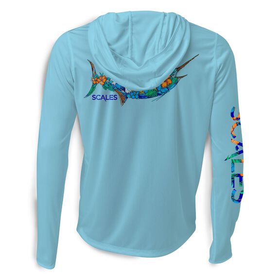 Men's 808 Marlin Hooded Performance Shirt image number 1