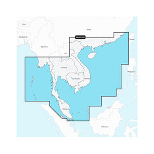 Garmin Navionics Vision+ AE020R South China and Andaman Seas, Electronic Chart
