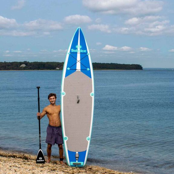 11' Excursion Inflatable Stand-Up Paddleboard Package image number 5