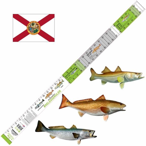Florida Inshore Slam Release Ruler 34in x 2in image number 0