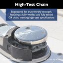 Lewmar Anchor Rode - 15' 5/16" G4 Chain, 300' 5/8" 8-Plait Rope with 3/8" Shackle image number 3