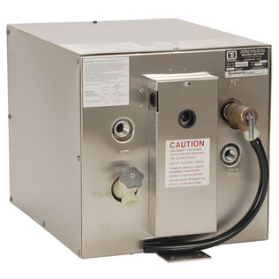 6 Gallon Water Heater with Stainless Steel Case and Rear-Mounted Heat Exchanger, 120V AC