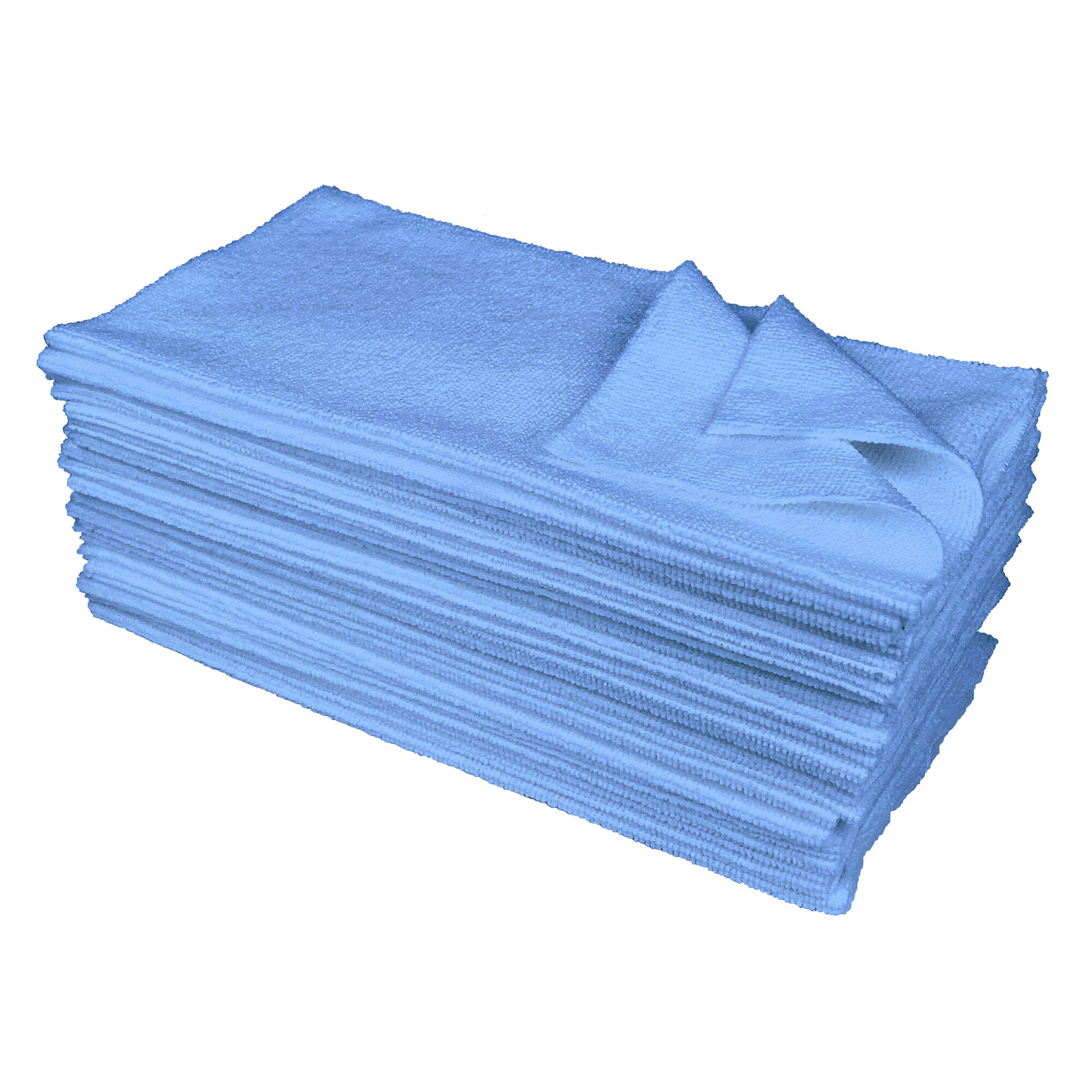 12" x 12" Microfiber Cleaning Cloths, Box of 25