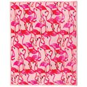 60" x 70" Plush Blanket, Pink Flamingos image number 0
