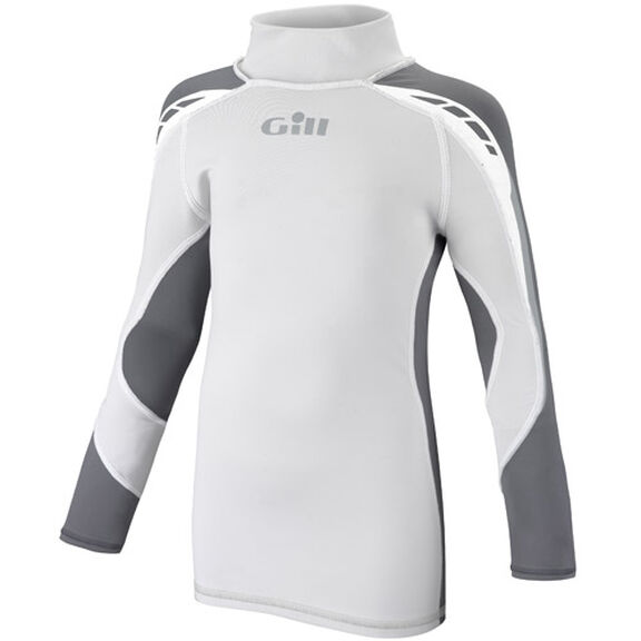 Junior Long-Sleeve UV Rash Guard image number 0