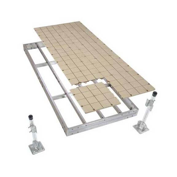 Stationary Rolling Dock Kit with Resin Top image number 0