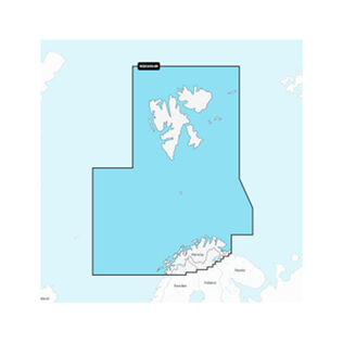 Garmin Navionics Vision+ EU054R Norway, Vestfjorden to Svalbard, Electronic Chart