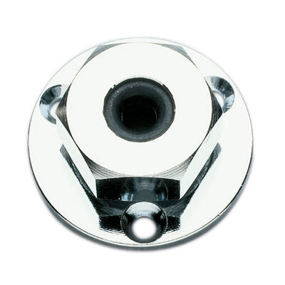 Chrome Cable Outlet - 1/4"