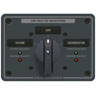 AC Source Selection Rotary Switch Panels