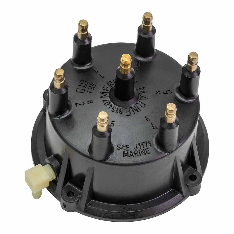 815407Q5 Distributor Cap Kit for Marinized V-6 Engines by General Motors with Thunderbolt IV and V HEI Ignition Systems image number 1
