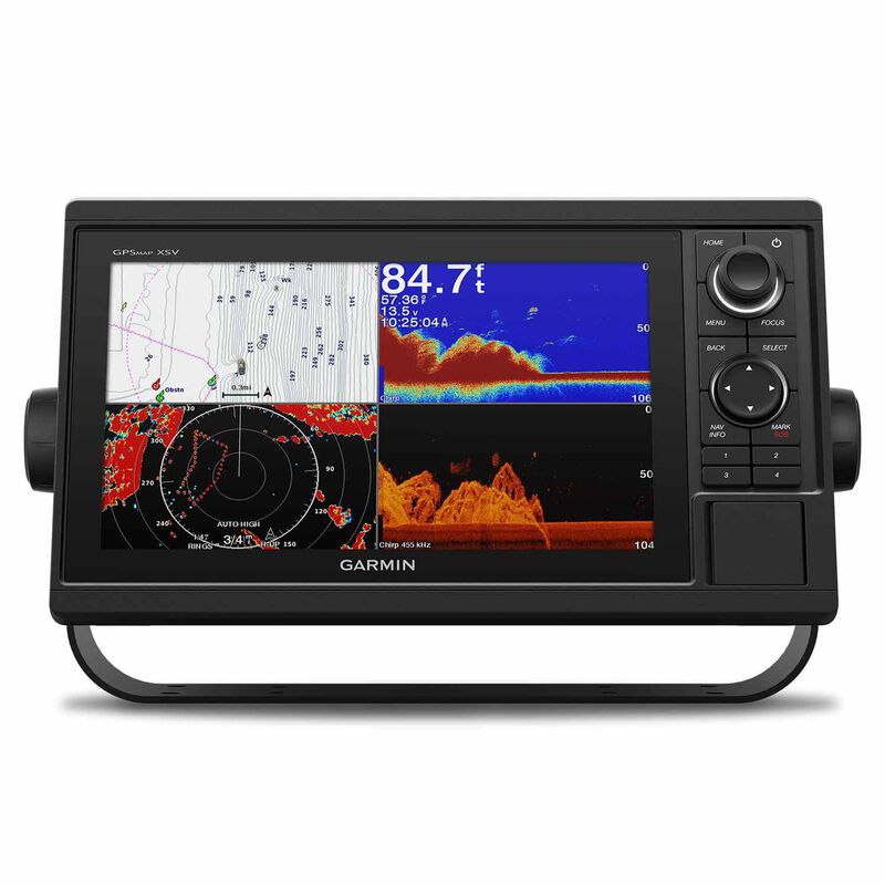GPSMAP® 1042xsv Multifunction Display with GT52-HW Transducer and BlueChart g3 Coastal and LakeVü Charts image number 0