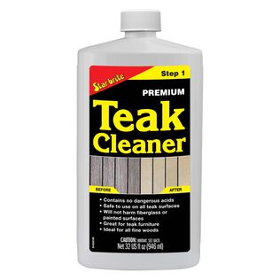 Premium Teak Cleaner Step 1, Quart