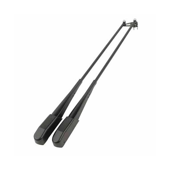 Windshield Wiper Pantograph Arm with Adjustable Dual Springs 20 3/4 to 25 5/8" Adjustable Tip Stainless Steel image number 0