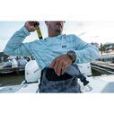 Men's Ocean Bound UPF Printed Hooded Shirt image number 6