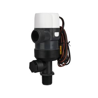 COMMODORE 1100 GPH / 12V D31-Series Vertical Livewell/Baitwell Pump &ndash; Short Housing, 360&deg; Discharge