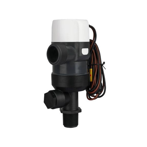 COMMODORE 1100 GPH / 12V D31-Series Vertical Livewell/Baitwell Pump &ndash; Short Housing, 360&deg; Discharge image number 0