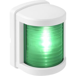 SEAFLO 11 Series LED Starboard Navigation Light 12V IP67 Green 2NM Regular Size