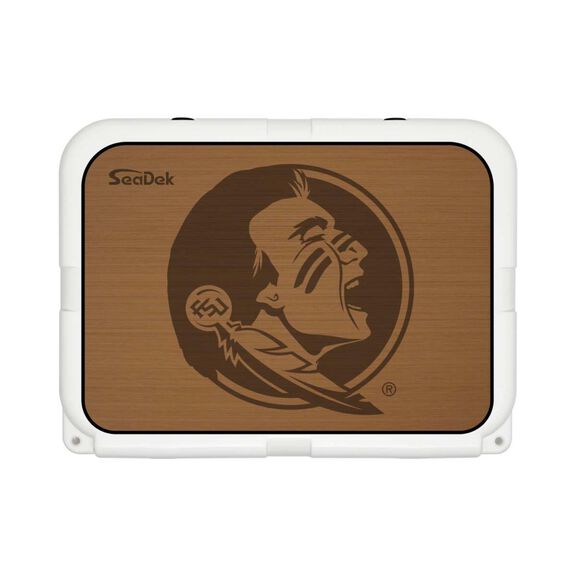 SeaDek Cooler Pad - Collegiate Collection - Fits YETI Tundra 35 - Mocha / Black, Florida State University image number 0