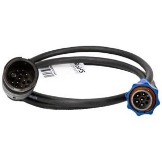M&M Cable, 12-Pin Chirp Series, with Navico BL Connector - 1m