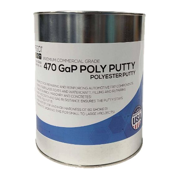 470 Gap Poly Putty 1 Gallon Kit image number 0
