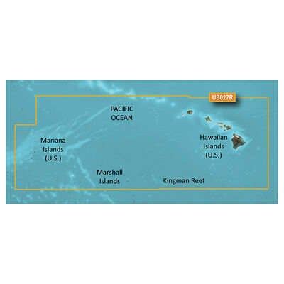 HUS027R Hawaiian to Mariana Islands BlueChart g3 microSD/SD Card