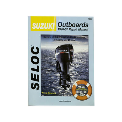 Seloc Manual for Suzuki Outboards 1967-07