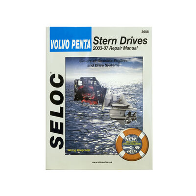 Seloc Vovo Penta Stern Drives Repair Manual 2003-07