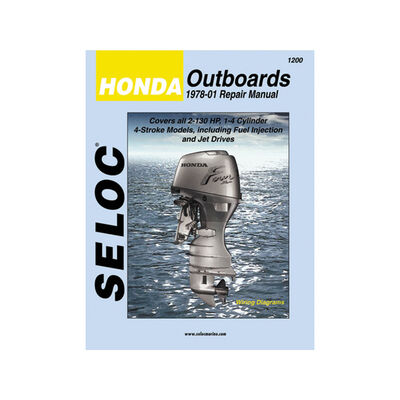 Seloc Manual-Honda Outboards 1978-2001
