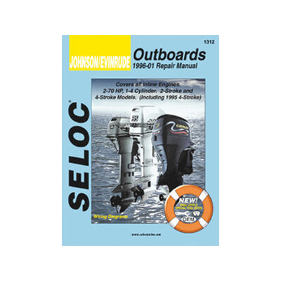 Seloc Manual for Johnson Evinrude Outboards 1990-2001