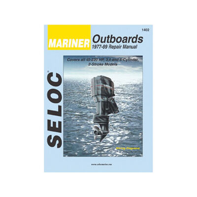 Seloc Manual for Mariner Outboards 1977-1989