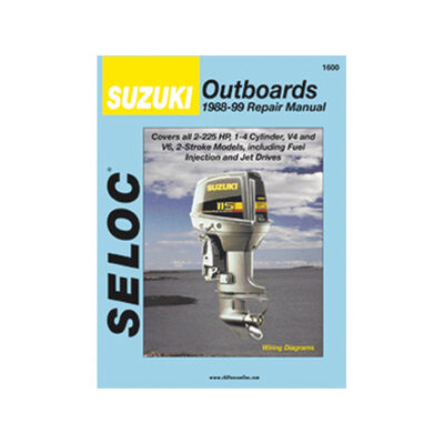 Seloc Manual for Suzuki Outboards 1988-2003