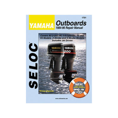 Seloc Manual for Yamaha Outboards 1984-1996