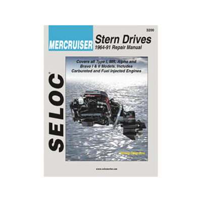 Seloc Manual-Mercruiser Stern Drive 1964-1991