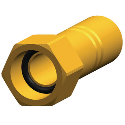 Quick Connect Stem Adapter, 3/8" Female to 15mm (Brass)
