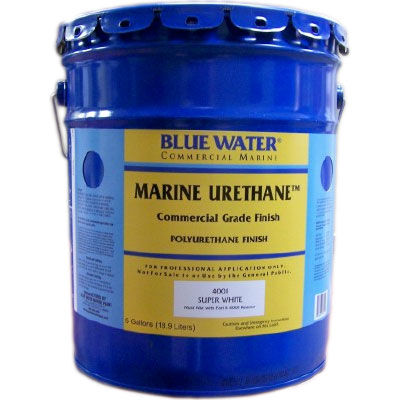 Marine Urethane Paint Kit, Black, 4 Gal