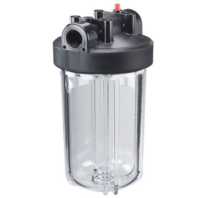 14" Water Filter, Clear Sump/Black Top