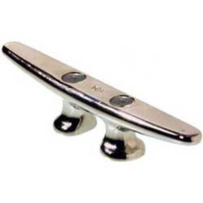 10" Open Base Cleat, Stainless Steel
