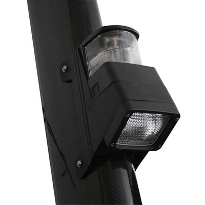 8504 Series Masthead/Floodlight Lamp Halogen Black Housing 12V