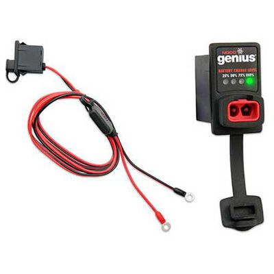 12V Dashmount Battery Charger Connector with Indicator