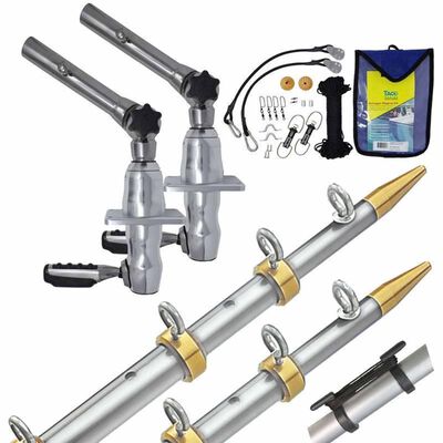 GS-280 Outrigger Kit with Silver/Gold Poles