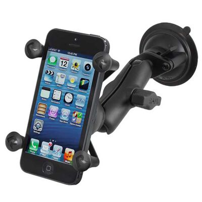 Composite Cell Phone Mount with Universal X-Grip