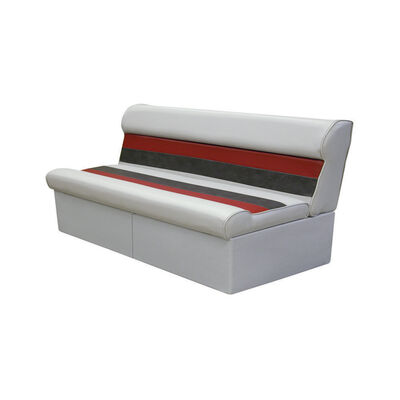 Bench & Base, Gray/Charcoal/Red