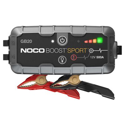 Noco Boost Plus GB20 Ultrasafe Lithium Jump Starter, 500 Amp, 12V