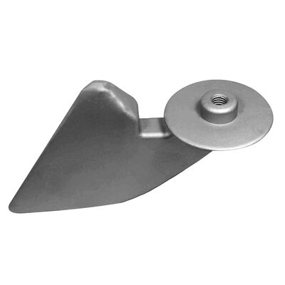 Zinc Large Fin Anode for BMW, 2.56" x 4.7" x 6.5"