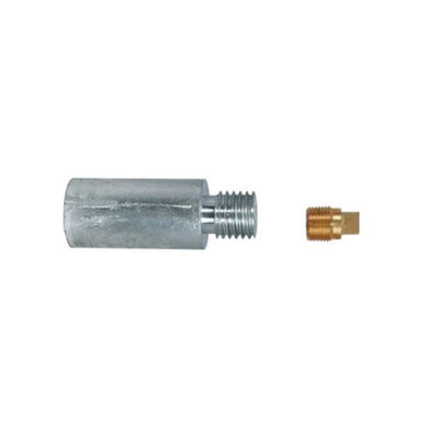 Zinc Engine Cooling System Anode With Plug, 7/16" x 1/2"