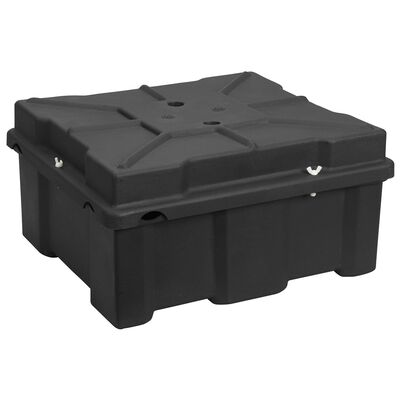 Battery Box, Fits Two 8D, High Profile